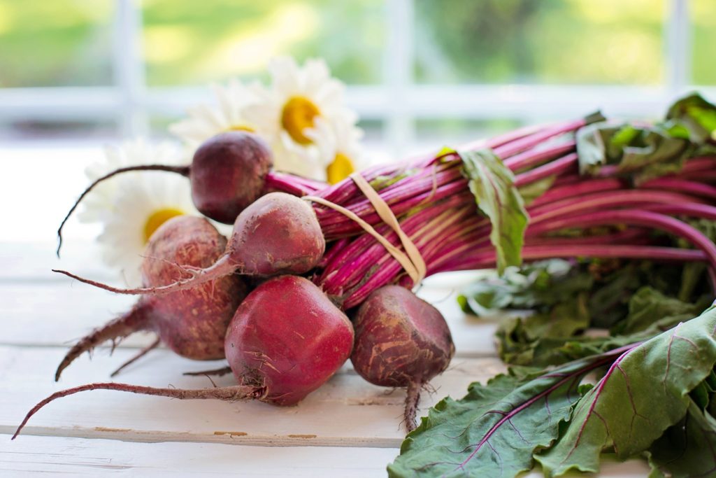 Vegan beetroot curry